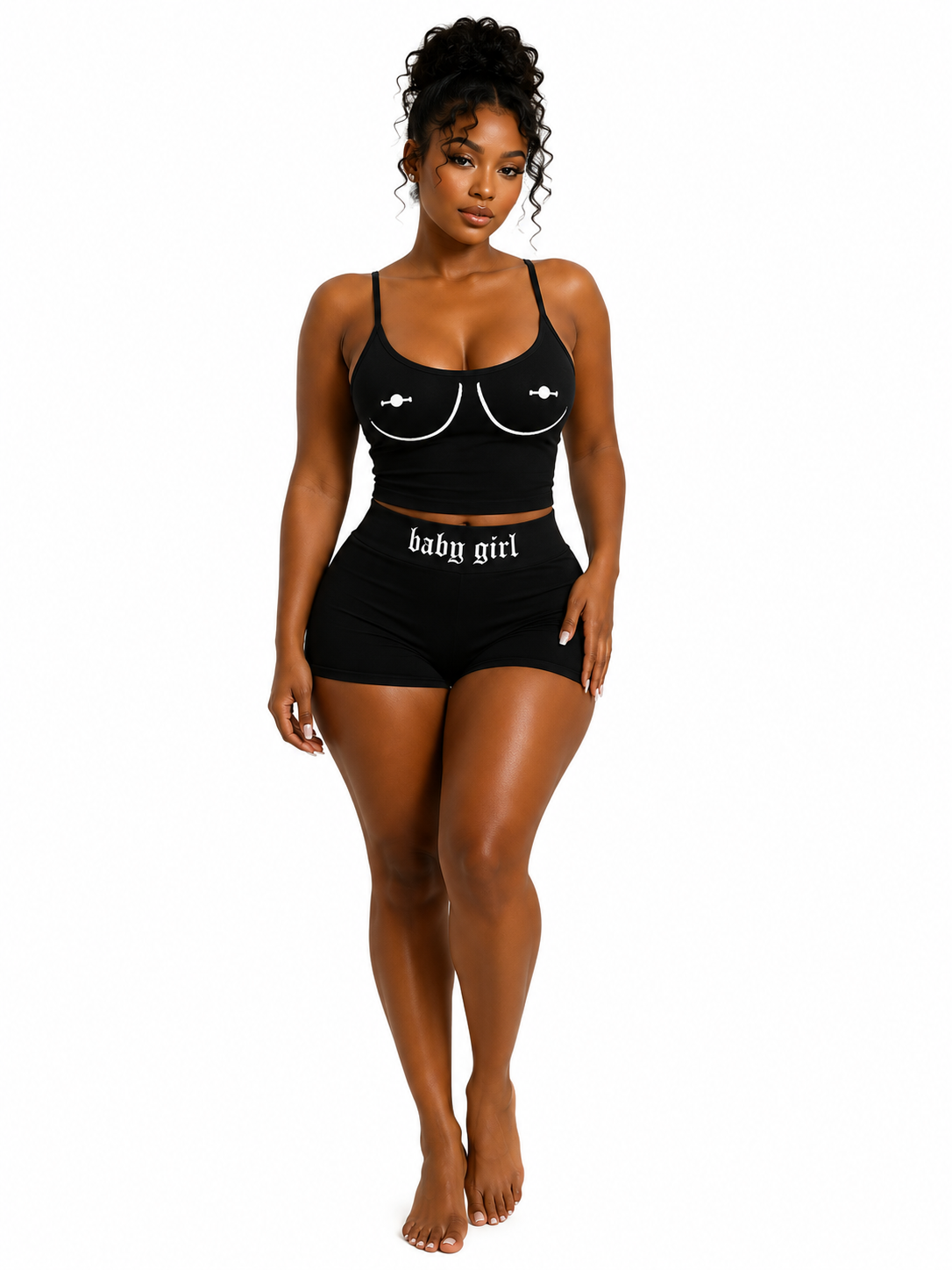 Baby Girl Shorts Set