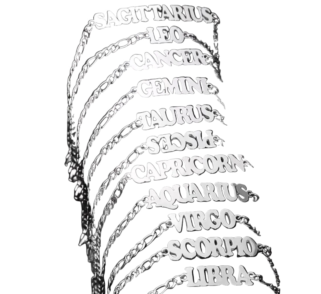 Silver Zodiac Bracelet