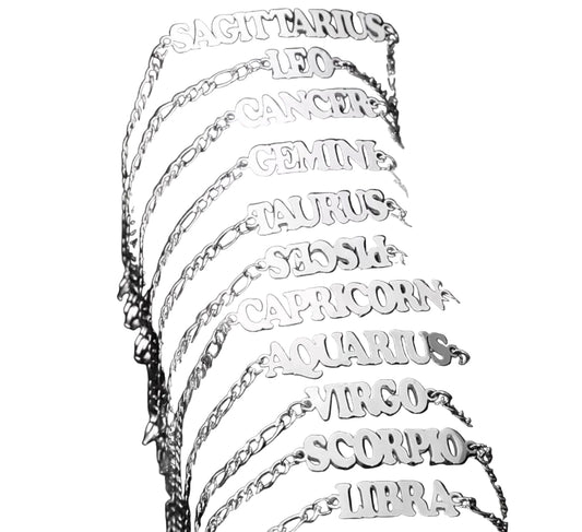 Silver Zodiac Bracelet