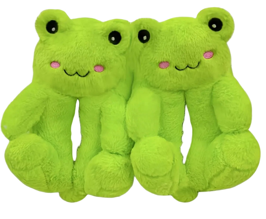 Froggy Cuddle Slippers-Green