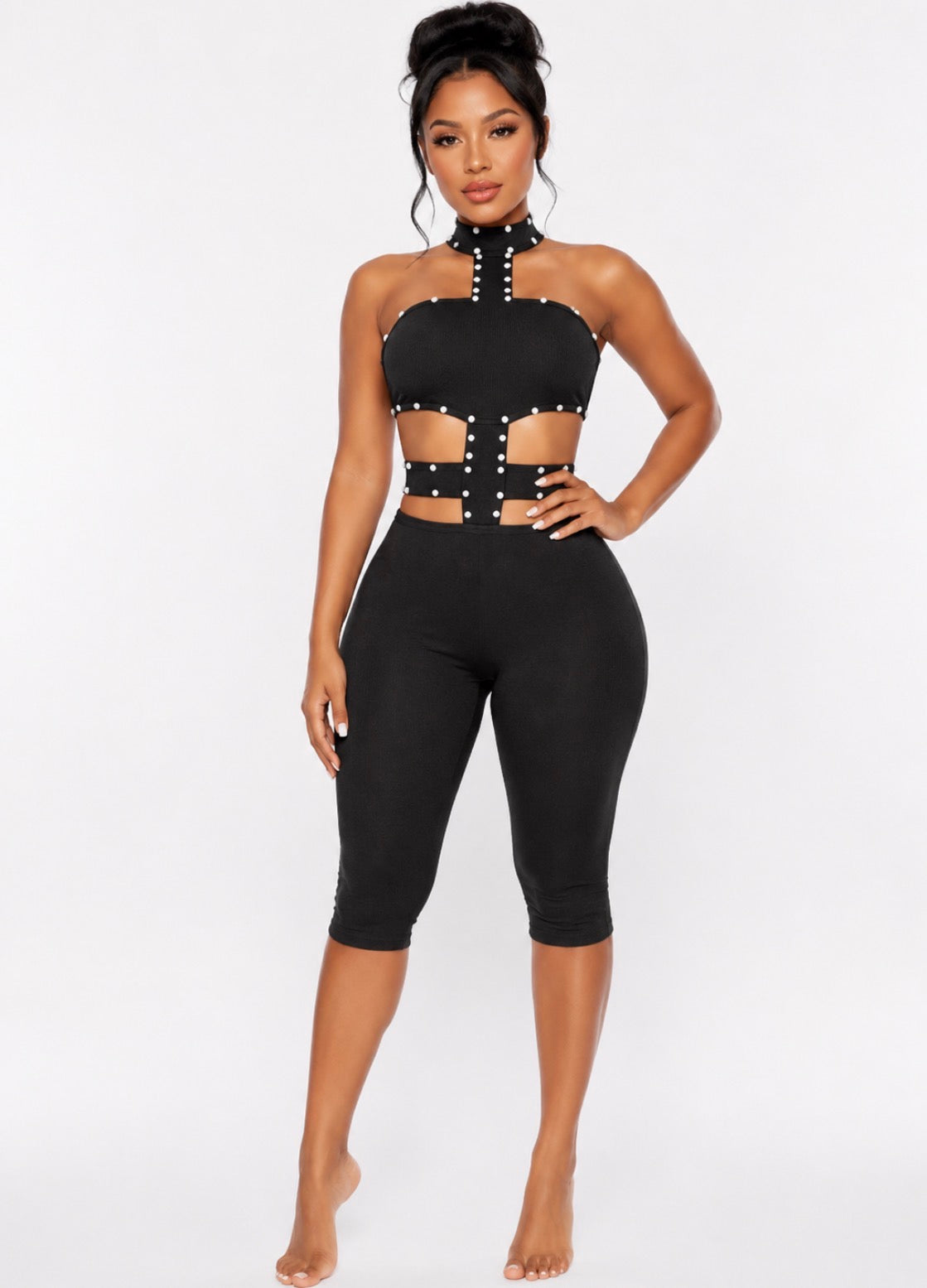 Studded & Dangerous Jumpsuit